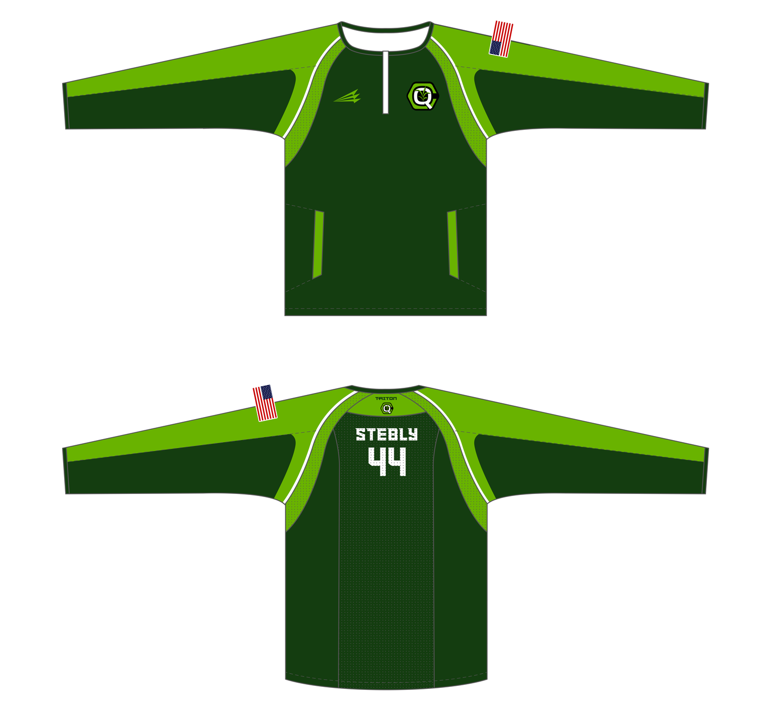 Fieldmen For The Win Custom Longsleeve Cage Jacket #CC3