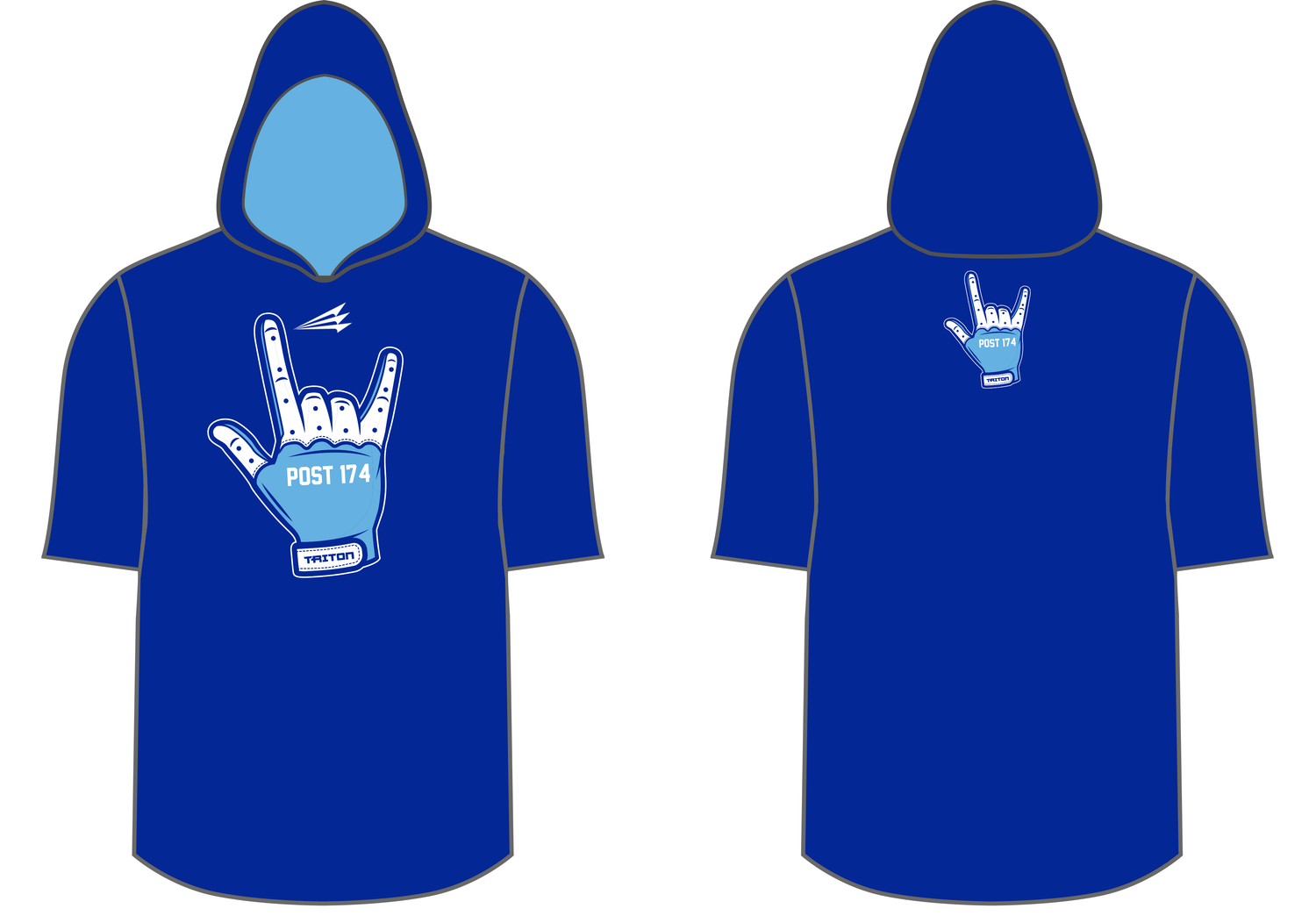 Post 174 Custom Pro Premier Pullover #PP1