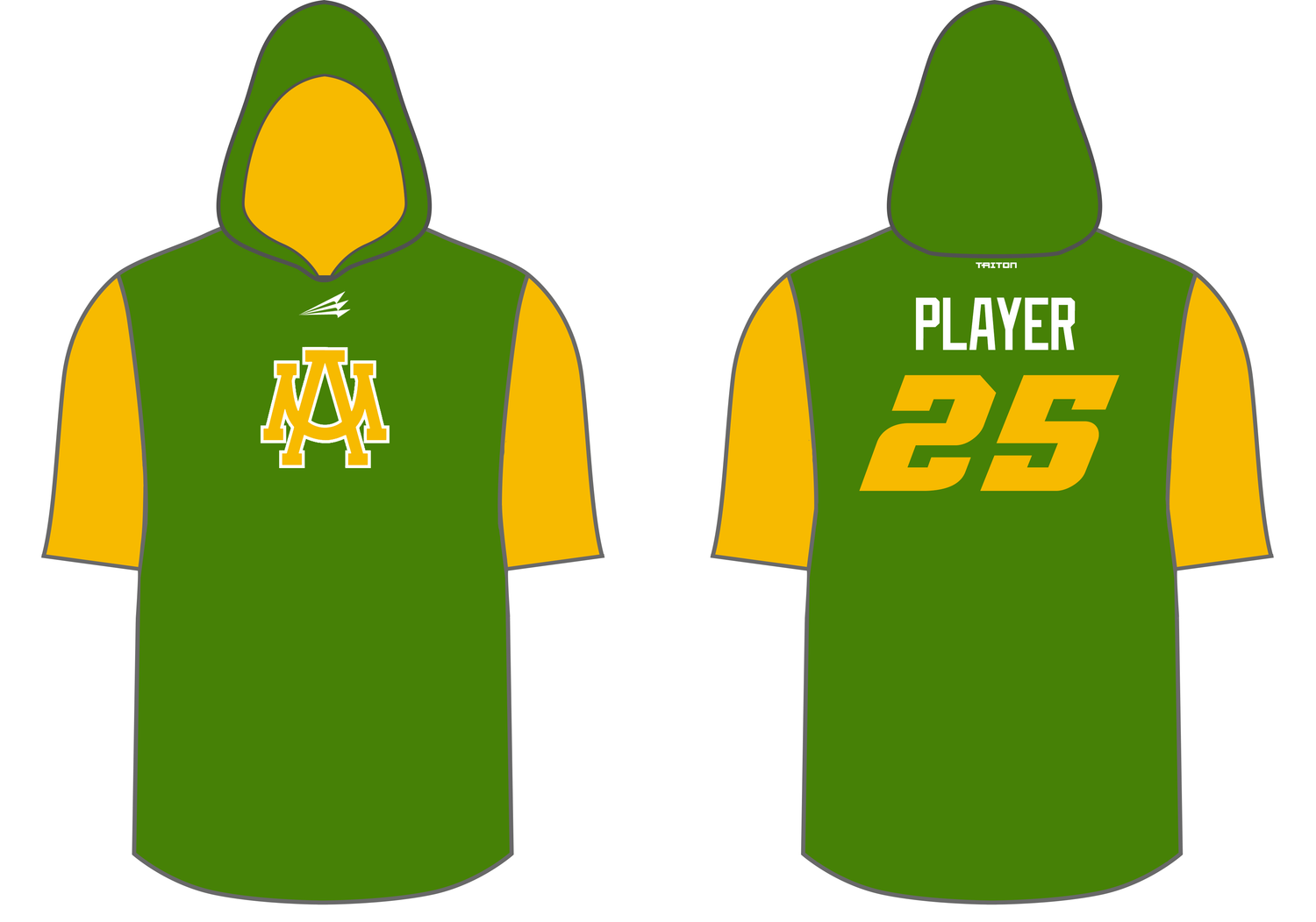 AUM 7U Allstars Custom Pro Premier Pullover #PP1B