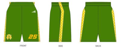 AUM 7U Allstars Custom Revolution Pocket Shorts #RV1B