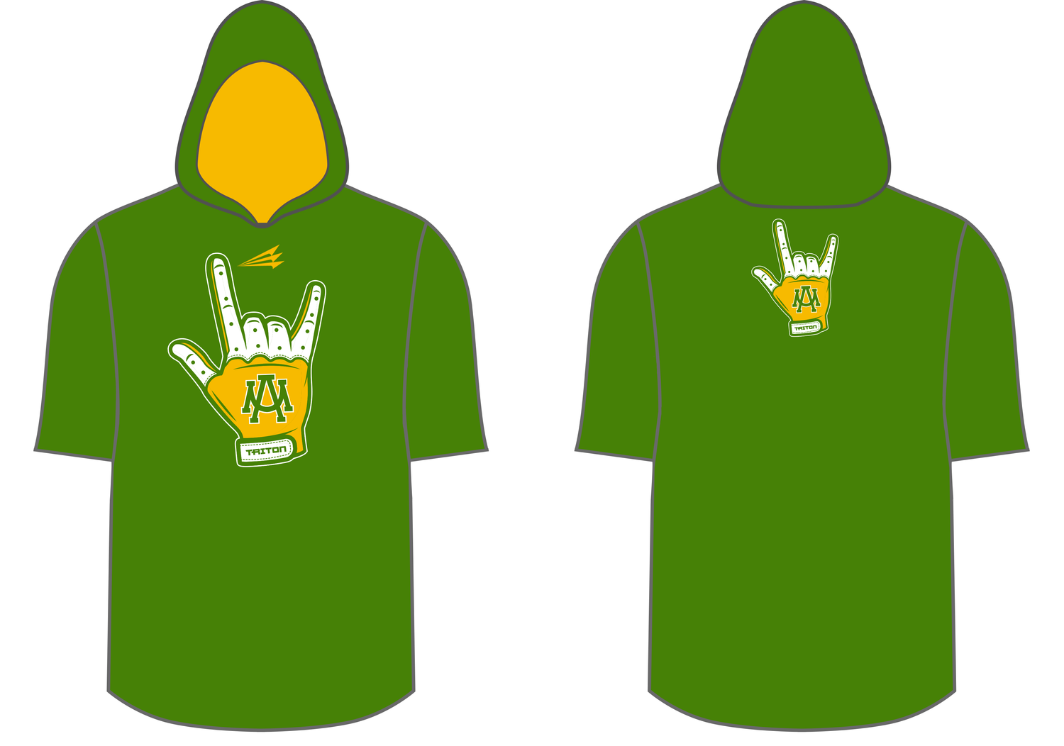 AUM 7U Allstars Custom Pro Premier Pullover #PP1