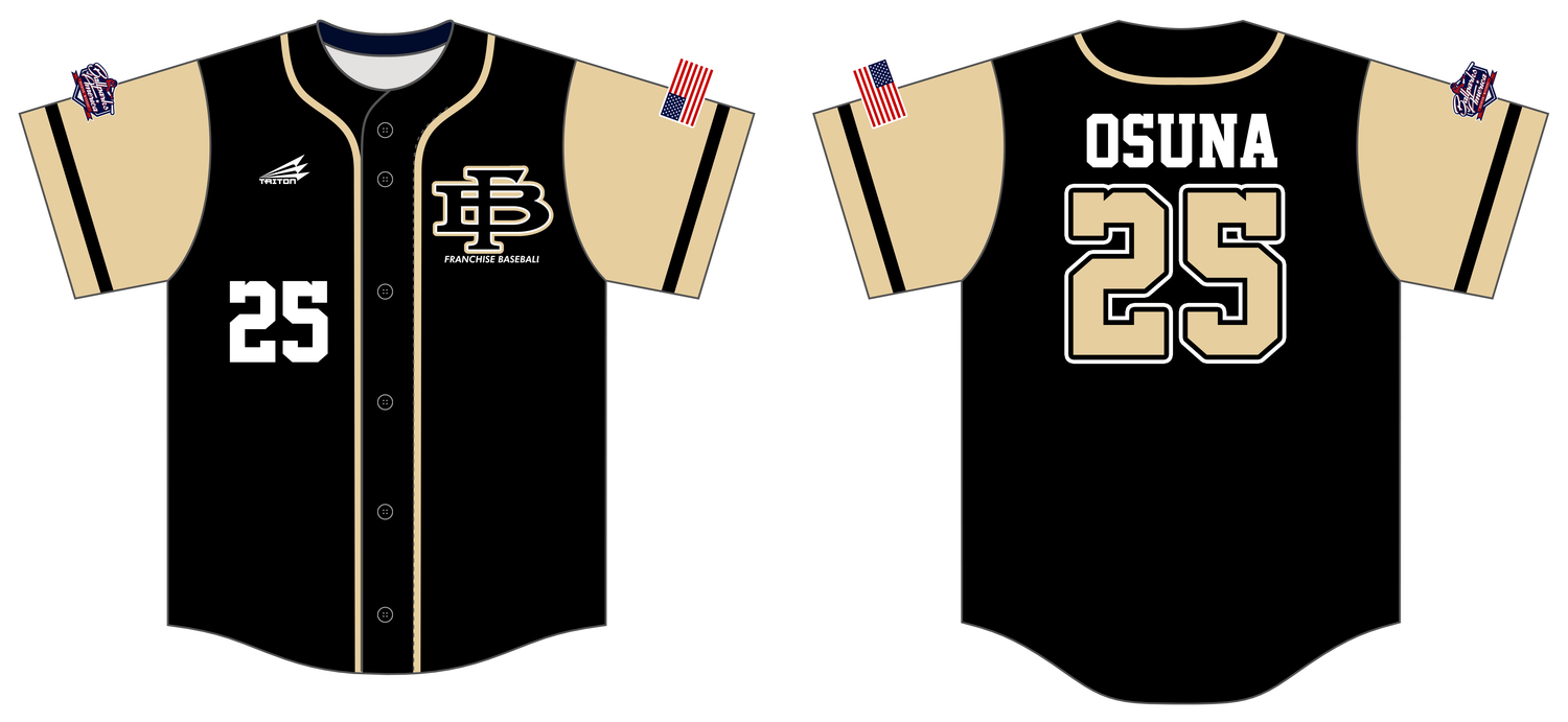 Franchise Baseball Custom HexaFlex Jersey #J2