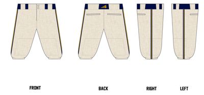 Culpeper Little League Custom Knicker Baseball Pant #BP9K