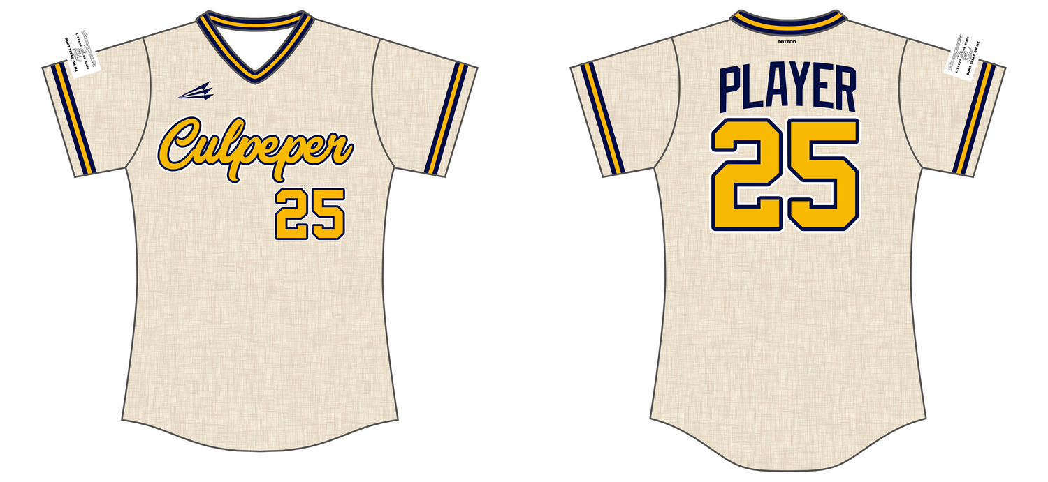 Culpeper Little League Custom HexaFlex Softball Jersey #J14