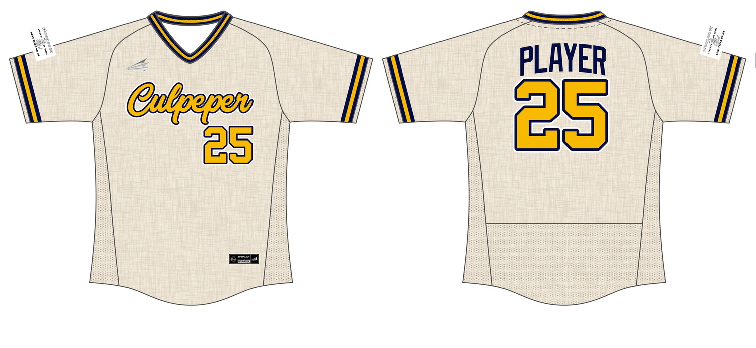 Culpeper Little League Custom SpeedFlex Baseball Jersey #J9B