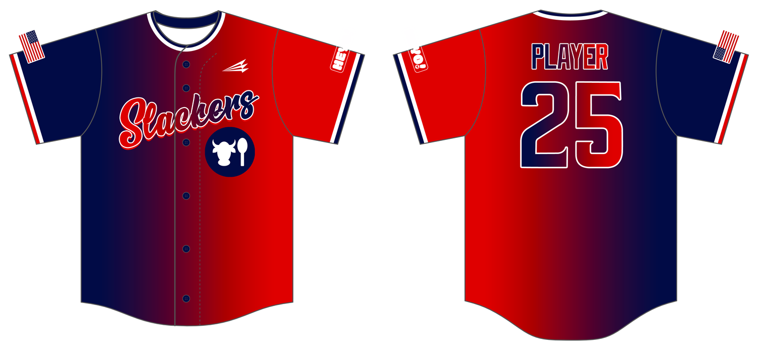 Slackers Custom NanoDri Baseball Jersey #J2D