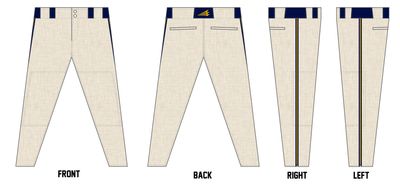 Culpeper Little League Custom Athletic Baseball Pant #BP9