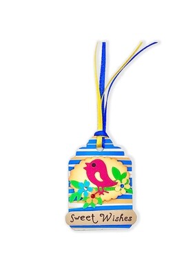 Sweet wishes Bird Tag