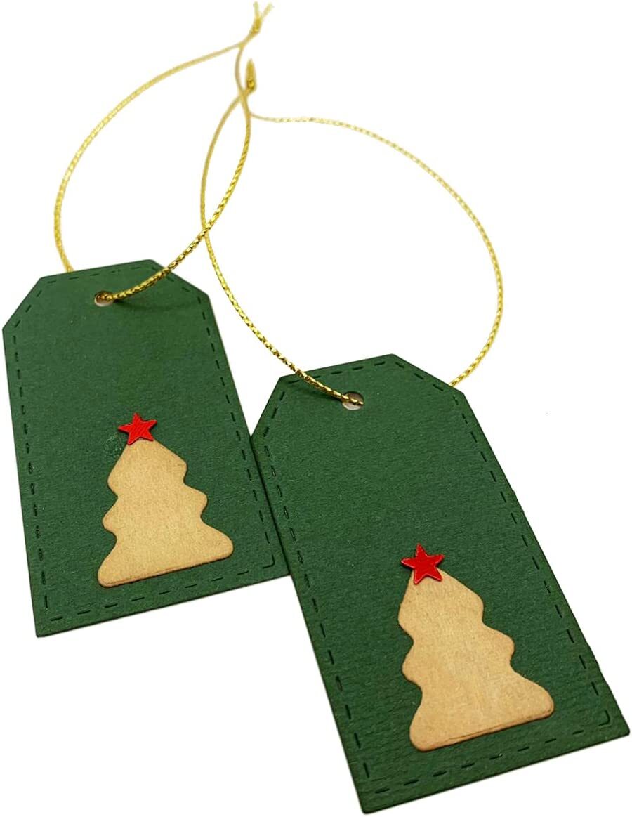 Christmas Tree Handmade Tag