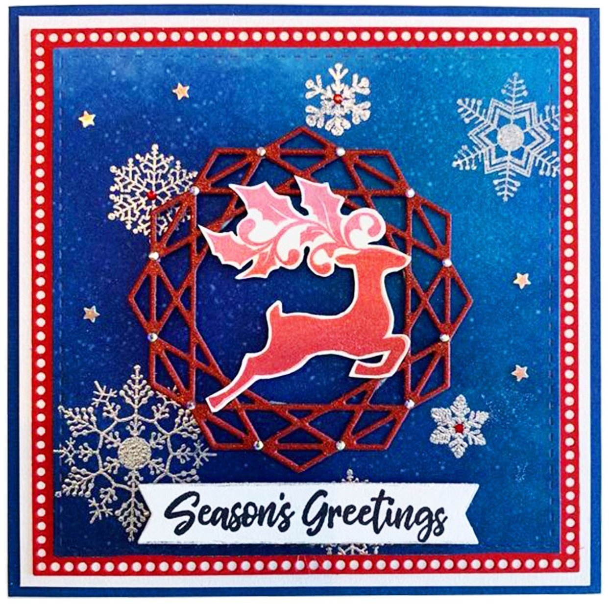 Season's Greetings Reindeer