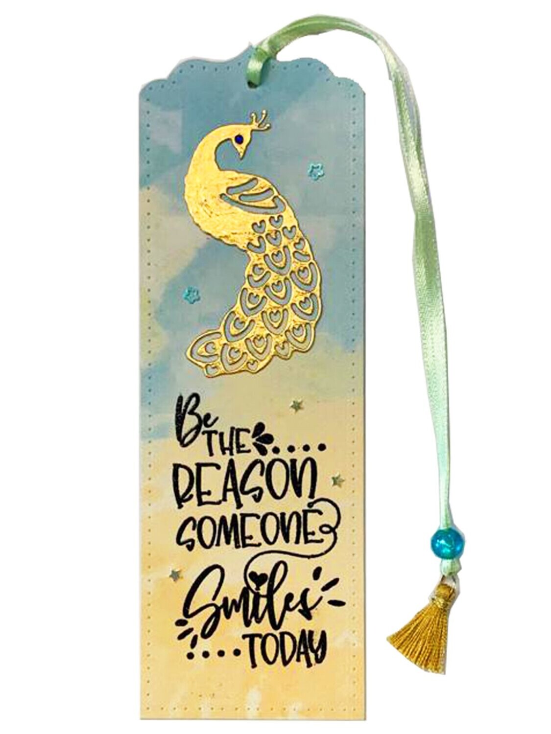 Bookmark Golden Peacock
