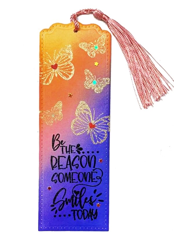 Bookmark Flying Butterflies