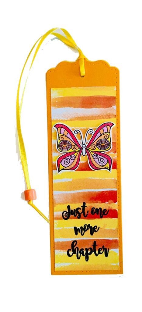 Bookmark Butterfly Yellow