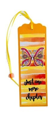 Bookmark Butterfly Yellow