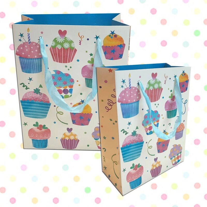 Gift Paper Bag Cupcakes