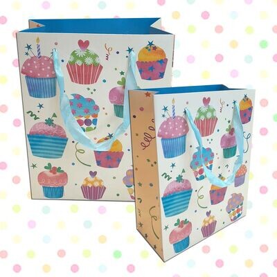 Gift Paper Bag Cupcakes