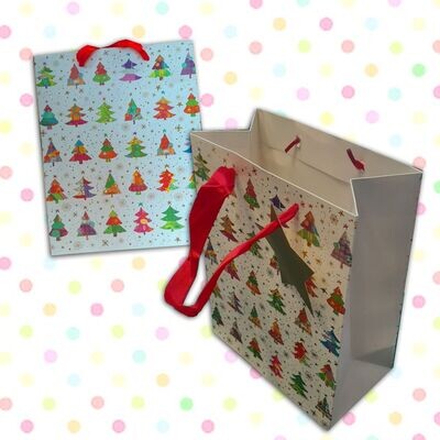 Gift Paper Bag Christmas Pattern