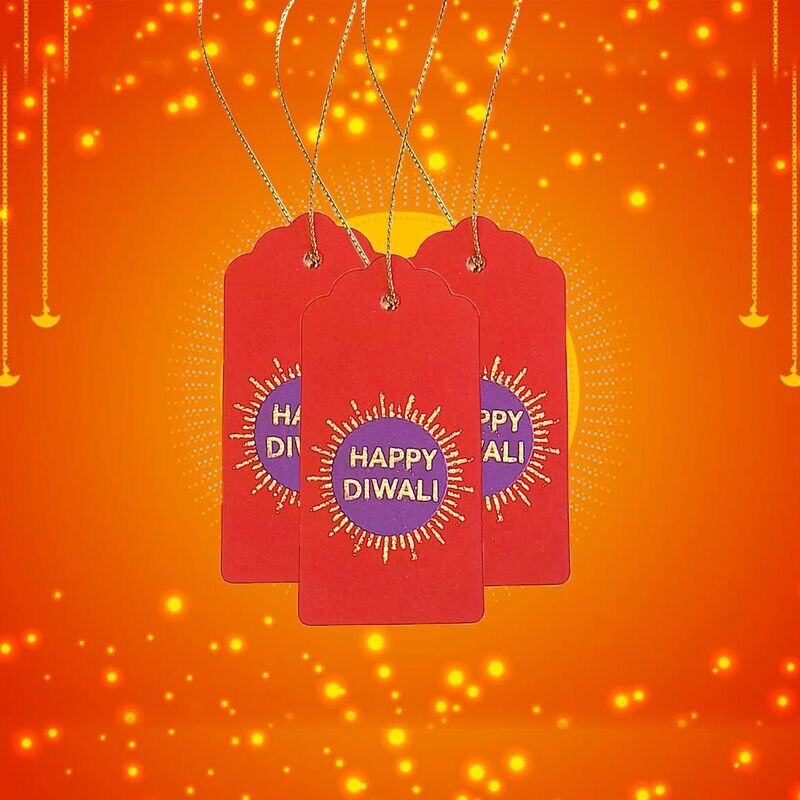 Happy Diwali Tag | Bundle of 8