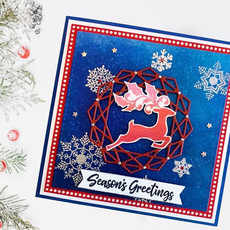 Season's Greetings Reindeer