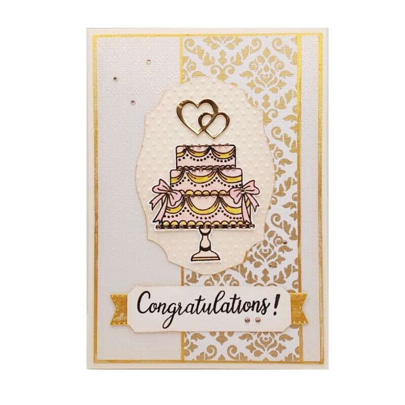Congratulations Wedding Cake