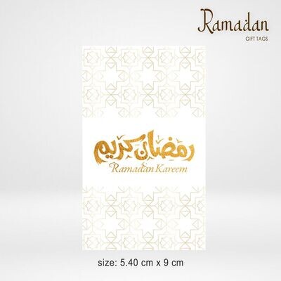 Ramadan Gift Tag 2 | Bundle of 10