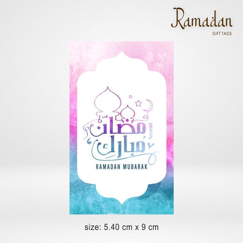 Ramadan Gift Tag 4 | Bundle of 10