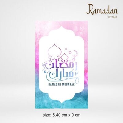 Ramadan Gift Tag 4 | Bundle of 10