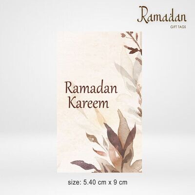 Ramadan Gift Tag 3 | Bundle of 10