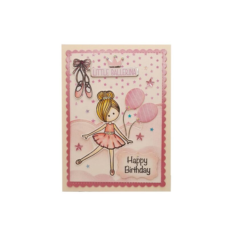 Little Ballerina Happy Birthday
