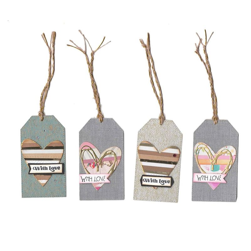 Heart Design Tag