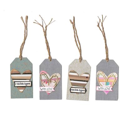 Heart Design Tag