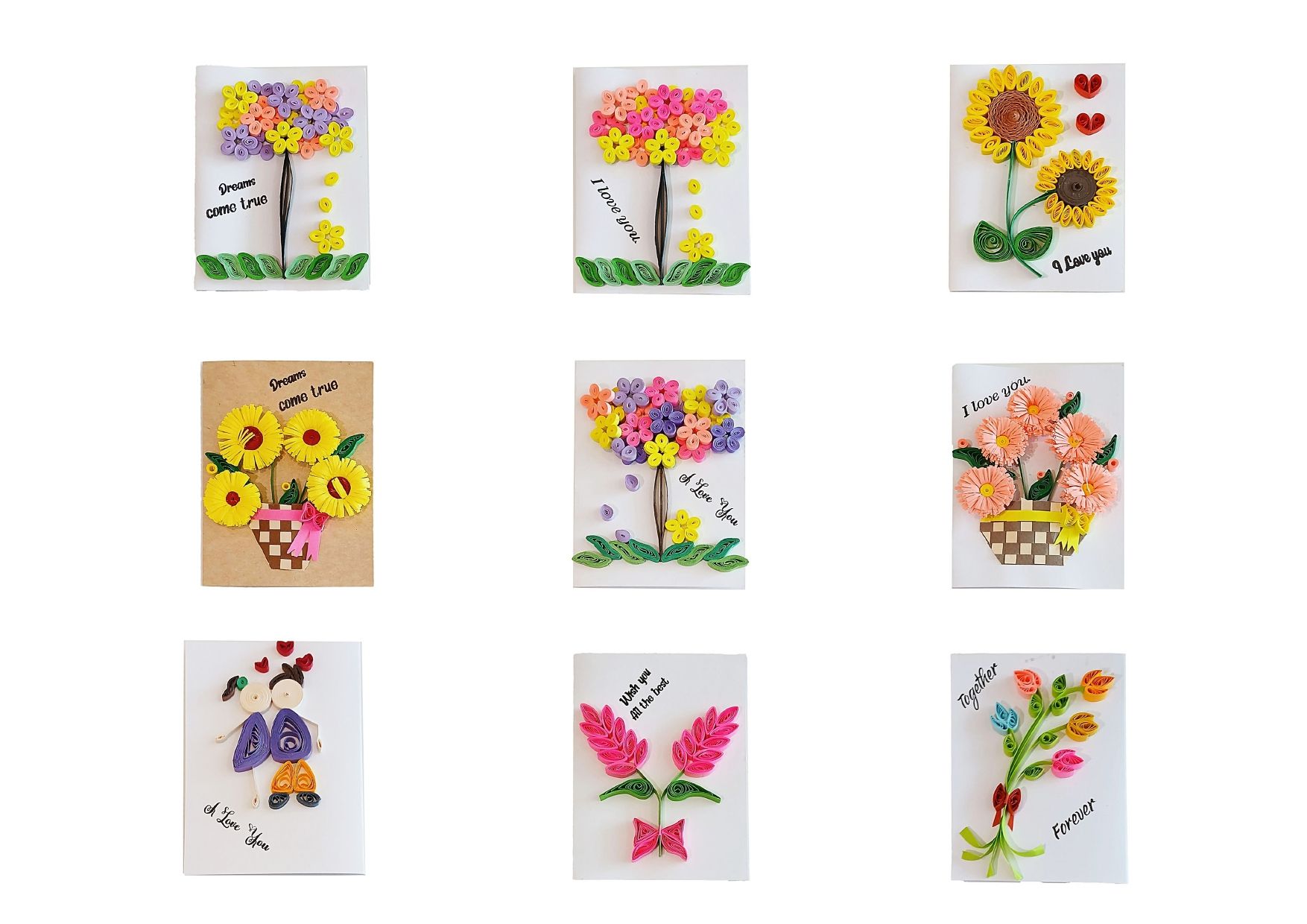Assorted Lovely Theme | Bundle of 5 Cards
