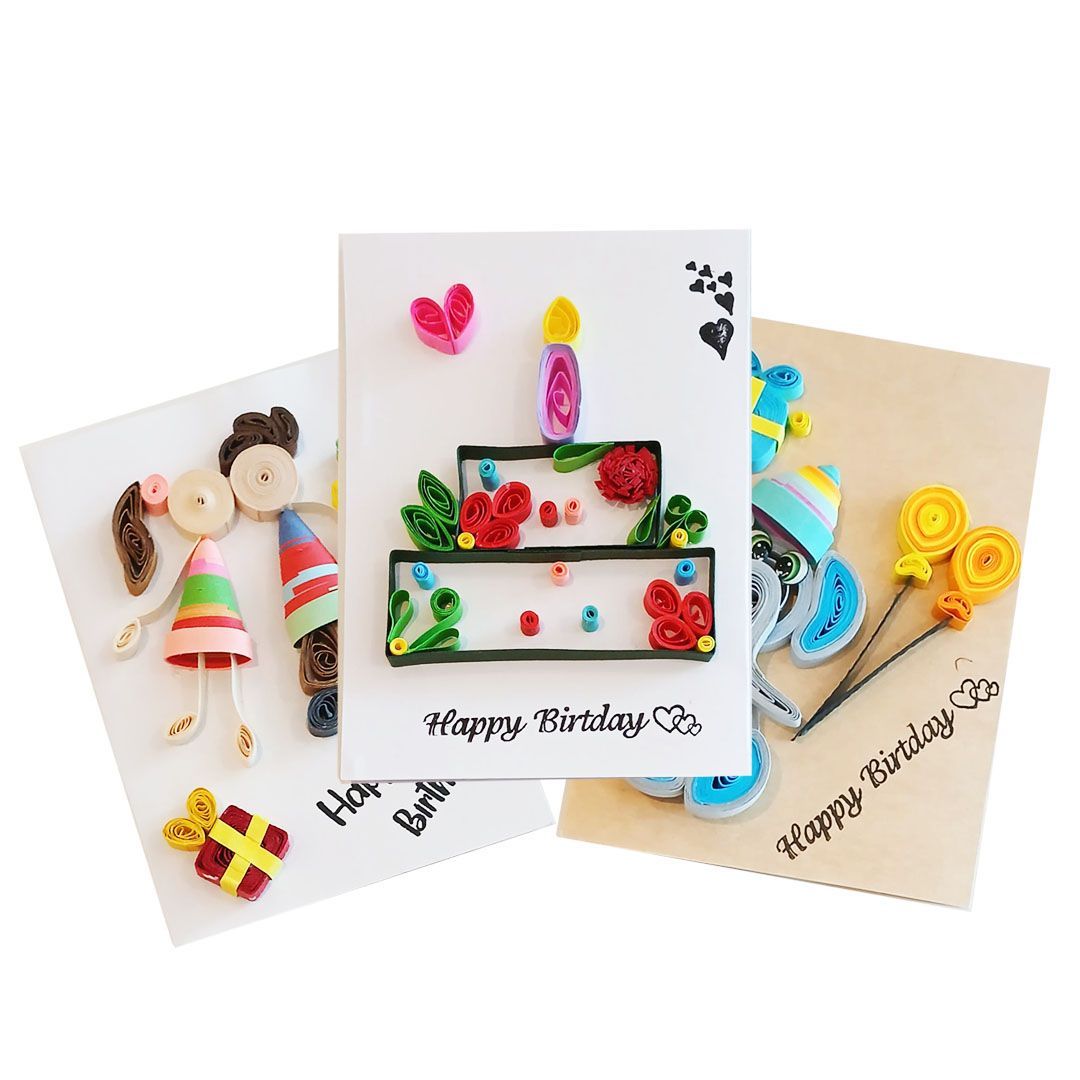 Assorted Birthday Theme | Bundle of 5 Cards