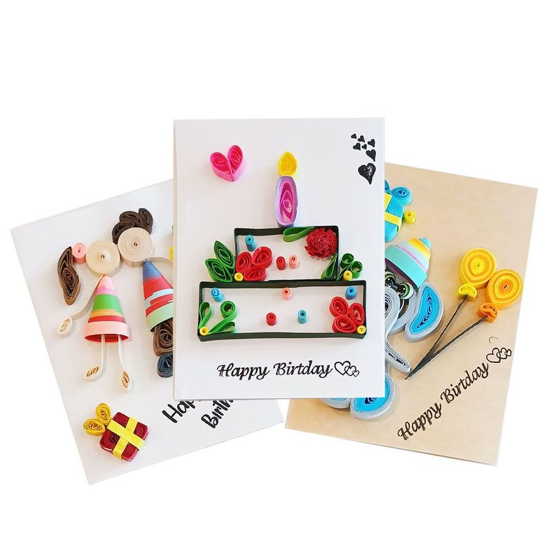 Assorted Birthday Theme | Bundle of 5 Cards