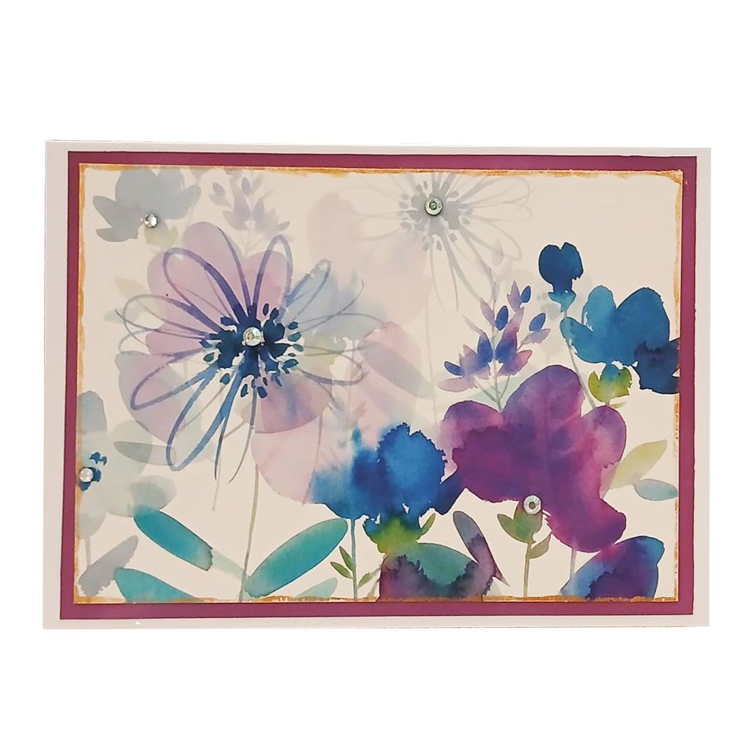 Hallmark Design Purple Floral