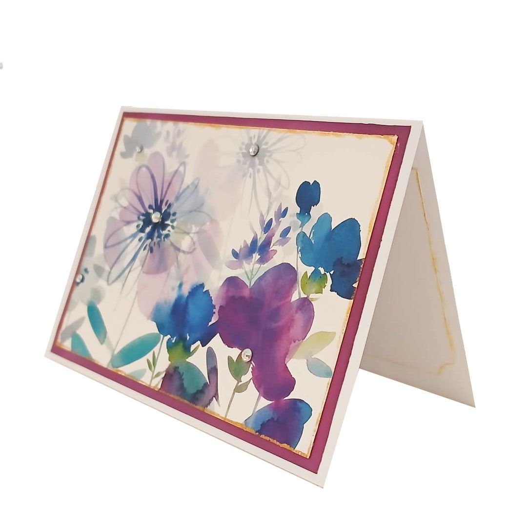 Hallmark Design Purple Floral