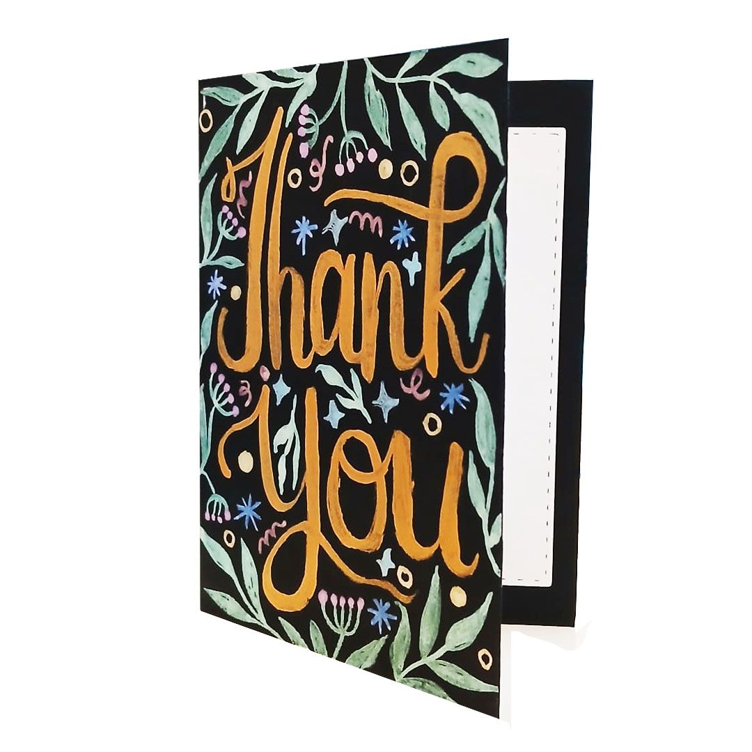 Minimalist Card Thank you