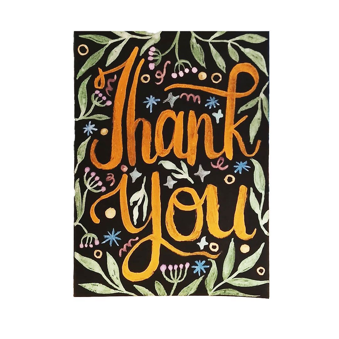 Minimalist Card Thank you