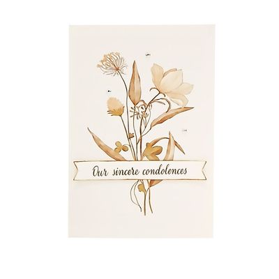Our Sincere Condolences