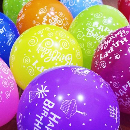 Balloons Assorted Color