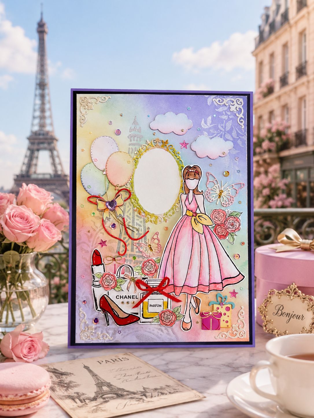 Paris Card A4 Paris Card A4