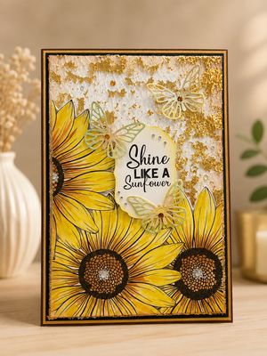 Shine like a Sun flower Shine like a Sun flower