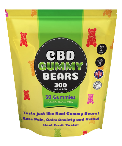 Dragons Den Gummy Bears UK | Reduction of body pain and stress |