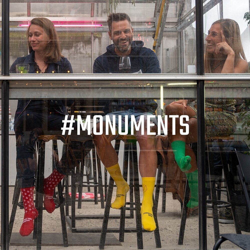 Casual sokken "Monuments - 5 paar sokken voor de 5 grootste monumenten!