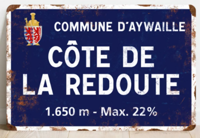 Vintage stijl fietsbord - Cote de La Redoute