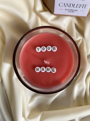 Custom Name Candles