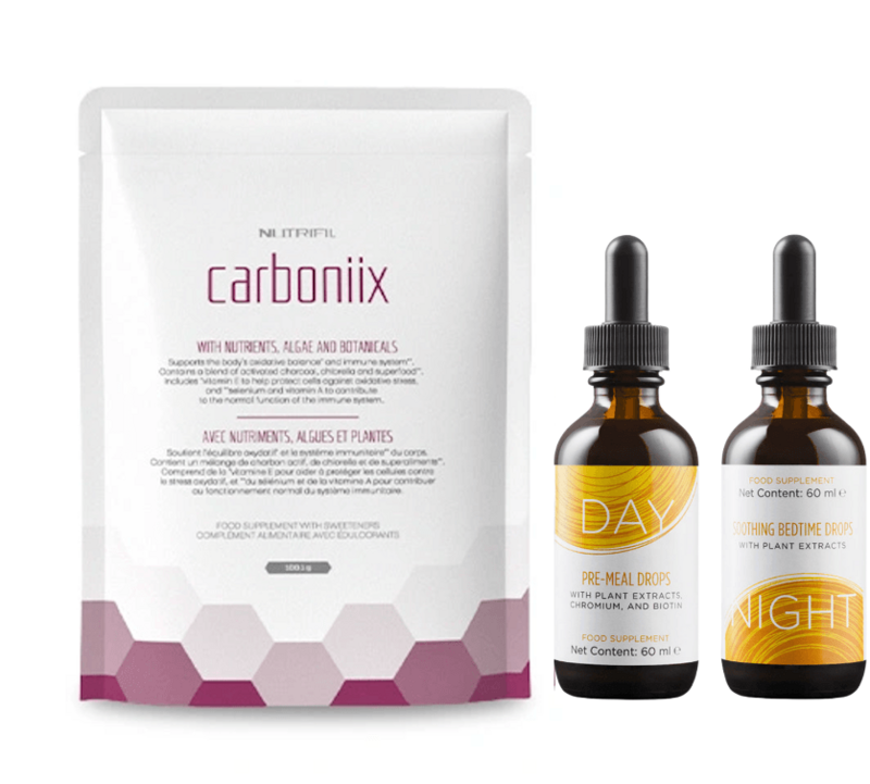 GOCCE GIORNO E NOTTE + CARBONIIX (guida offerta + ricette)
