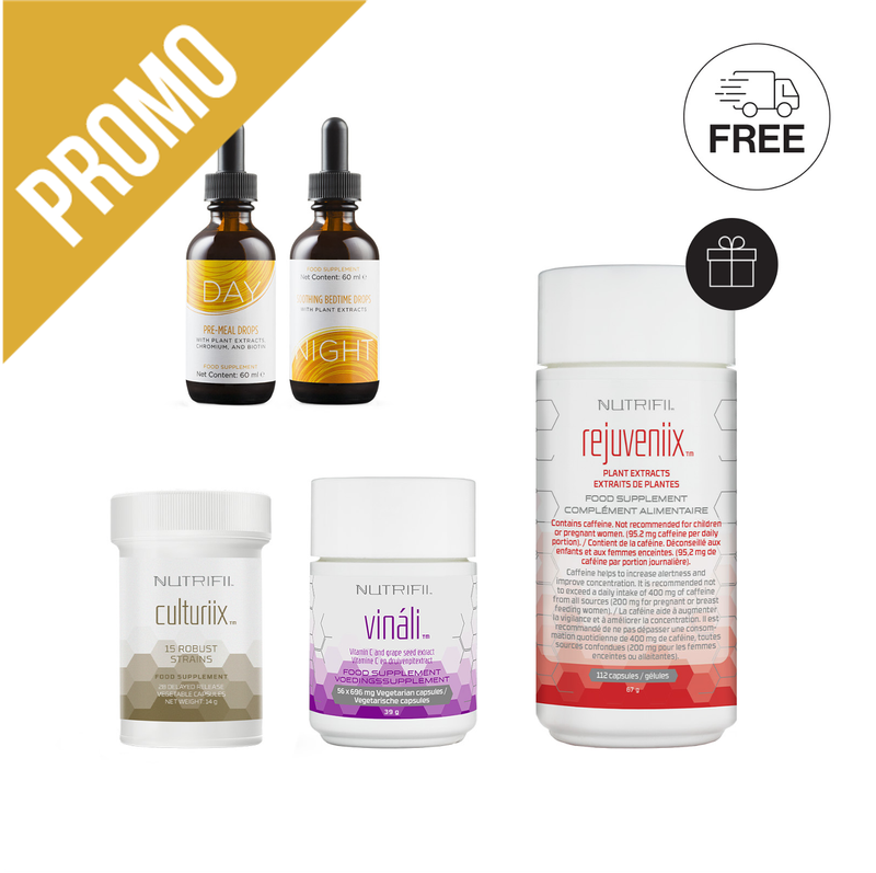 Pack equilibrio con Rejuveniix DE REGALO (Guía ofrecida + recetas)