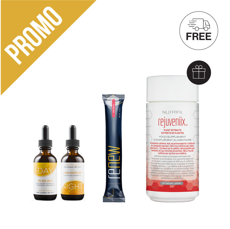 Gotas y Renew con Rejuveniix DE REGALO (Guía ofrecida + recetas)