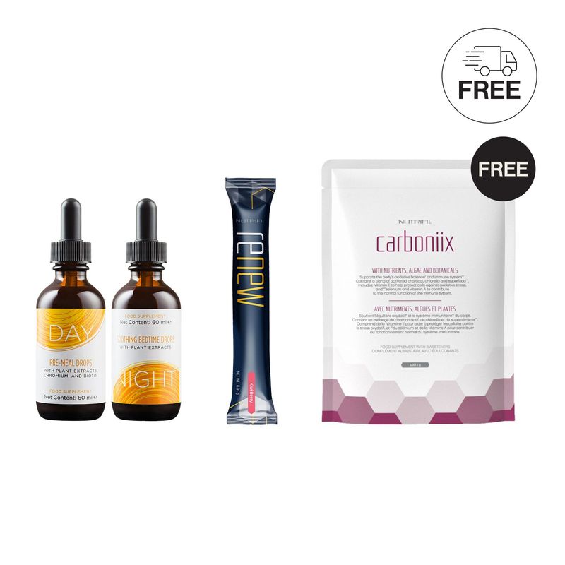 Drops en Renew (GRATIS Carboniix) (gids aangeboden)